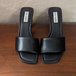 Steve Madden Saged  Square Toe Dress Sandals-Size 7.5